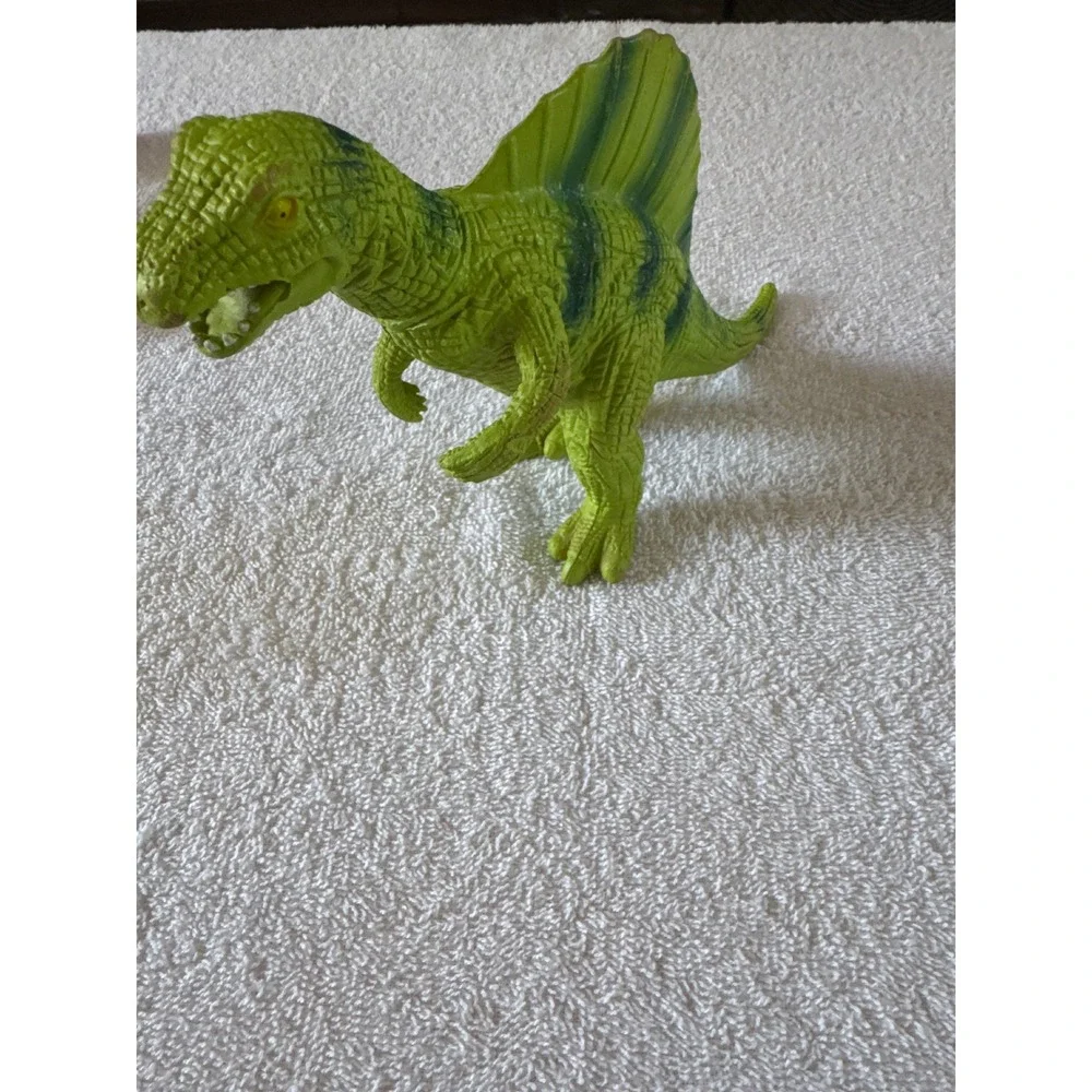Spinosaurus Dinosaur‎ Action Figure Lime Green Forest Green Large Sail Toy Kids